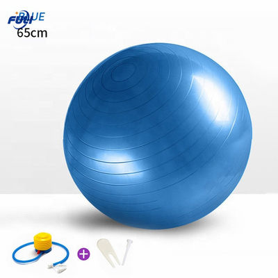 Çevre Dostu 65cm 95cm Anti Burst Gym Pilates Tabanlı Pvc Yoga Topu