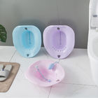 Vajina Yıkama ve Buharlama Katlanabilir Oturma Banyo Lavabosu Tuvalet İçin Kokusuz