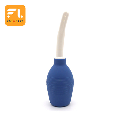 Siyah Silikon Enema ampul kit 7.6oz 19.7 inç hortumlu temiz anal duş