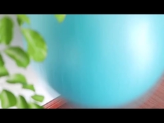 Pvc Patlamaya Dayanıklı Fitness 45 cm Yoga Topu Hava Pompası Egzersiz Topu Egzersiz Ekipmanları Yoga Topu