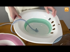 Banyo İçin Taşınabilir Kendi Kendini Temizleyen PP PVC Katlanır Yoni Buharlı Koltuk